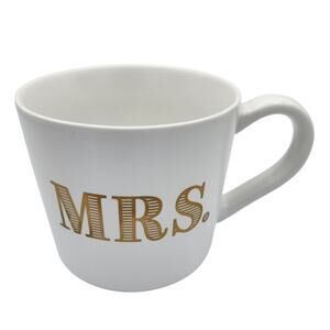 NEW Mrs. Threshold Stoneware Coffee Tea Mug Engagement Wedding Gift, Bride to Be